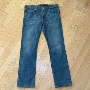 Adriano Goldschmied men’s The Protégé straight leg jeans.